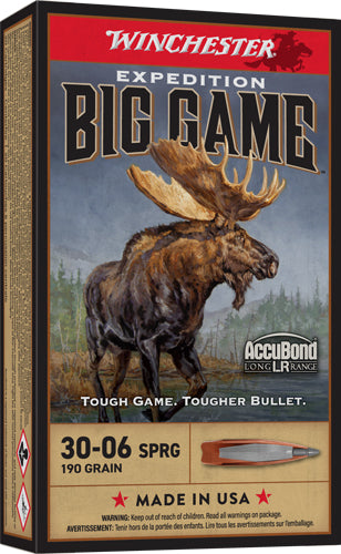 Winchester Expedition 30-06 - 190gr Accubond 20rd 10bx/cs