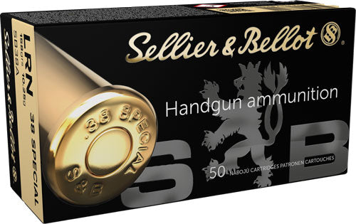 S&b 38 Special 158gr Lead-rn - 50rd 20bx/cs