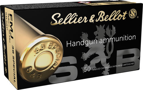 S&b 38 Special 158gr Fmj-rn - 50rd 20bx/cs