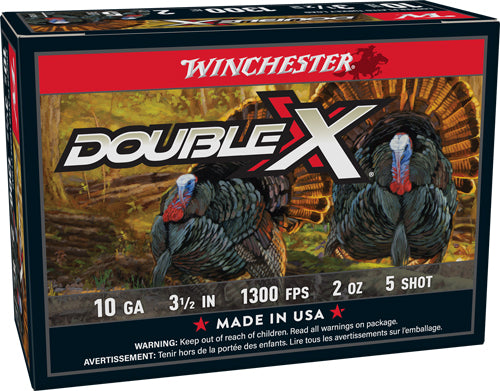 Winchester Double-x 10ga 3.5" - 2oz #5 10rd 10bx/cs