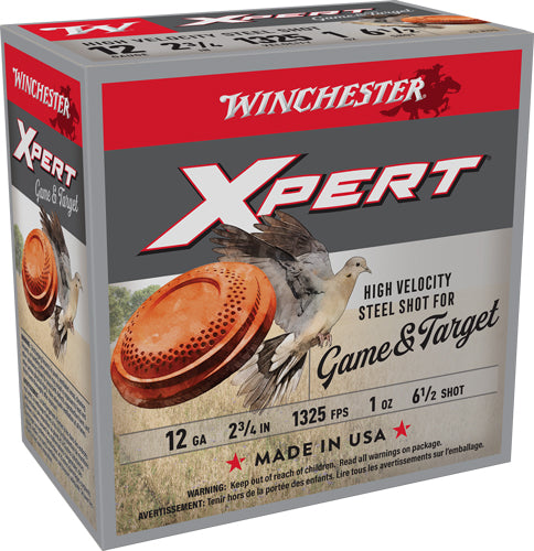 Winchester Xpert Steel 12ga - 2.75" 1oz #6.5 25rd 10bx/cs