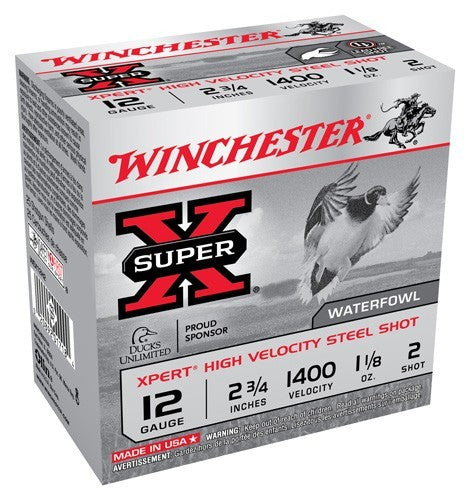 Winchester Xpert 12ga 2.75" - 1-1/8oz #2 1400fps 25rd 10bx/c