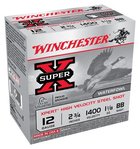 Winchester Xpert 12ga 2.75" - 1-1/8oz #bb 1400fps 25rd 10b/c