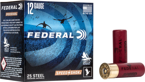 Federal Speed Shok 12ga 3" - 1-1/4oz #2 1450fps 25rd 10bx/c