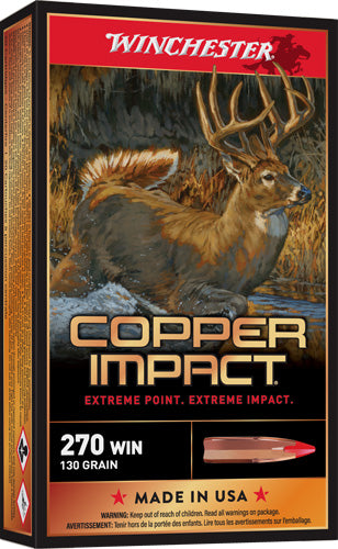Winchester Copper Impact 270 - Wsm 130gr Xp 20rd 10bx/cs