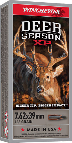 Winchester Deer Season Xp - 7.62x39 123gr Xp 20rd 10bx/cs