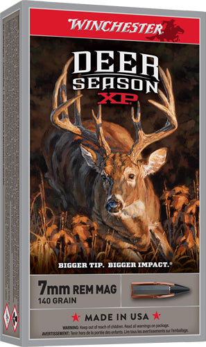 Winchester Deer Xp 7mm Rem Mag - 140gr Extreme Pt 20rd 10bx/cs