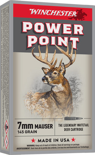 Winchester Super-x 7x57 Mauser - 145gr Power Point 20rd 10bx/cs