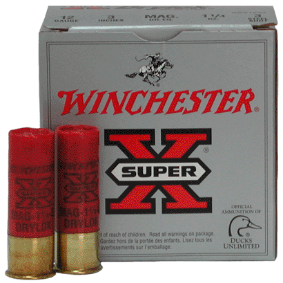 Winchester Drylok 12ga 3" - 1-1/4oz #3 25rd 10bx/cs
