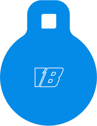 Bash Target Ar500 Gong Target - Round 4"-1/2" Thick