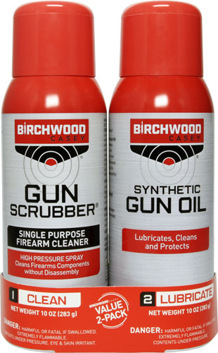 B/c Gun Scrubber & Synthetic - Gun Oil 10oz. Value Pack Kit