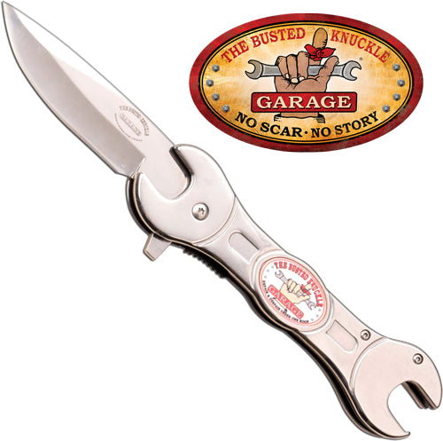 Mc Busted Knuckle 3" Drop - Point Stainless/stainless<