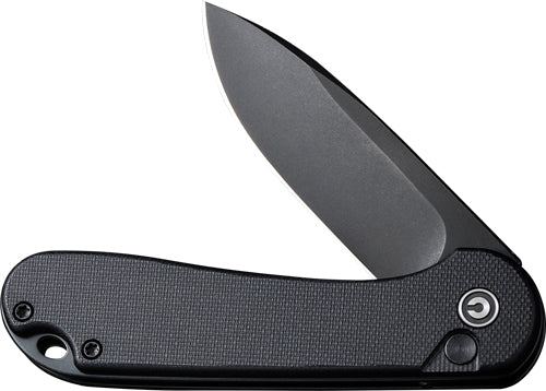 Civivi Knife Elementum Ii 2.96 - " G-10/blk Stonewash Clam Pack