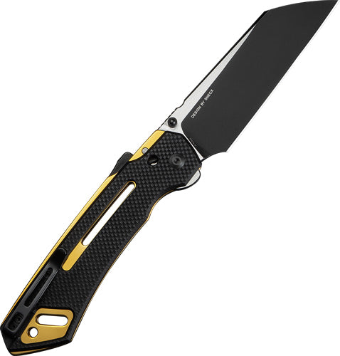 Civivi Knife Buster Fg 4.2" - Black Goarse G10 Satin Flat