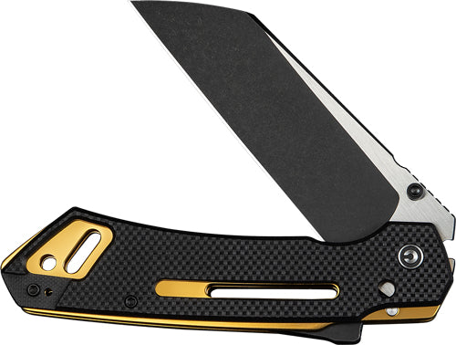 Civivi Knife Buster Fg 4.2" - Black Goarse G10 Satin Flat