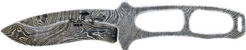 Bear Ops Combat Neck Knife - 2.78" Damascus W/kydex Sheath!