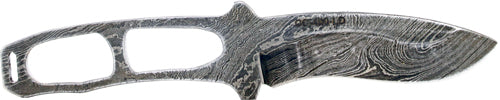 Bear Ops Combat Neck Knife - 2.78" Damascus W/kydex Sheath!
