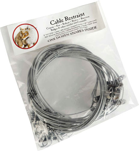 Duke Traps #4 Snare Trap - Cable Restraint Bag Of 12