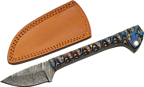 Szco Rite Edge 6.5" Blue - Caping Knive Leather Sheath