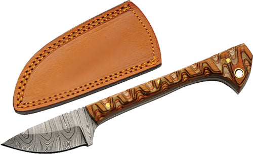 Szco Rite Edge 6.5" Brown - Caping Knive Leather Sheath