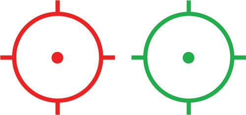 Firefield Impulse 1x22 Compact - Red/grn Circle Dot Reticle