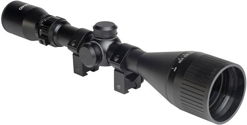 Hatsan Optima 3-12x50 Ao - Airgun Scope W/rings & Caps