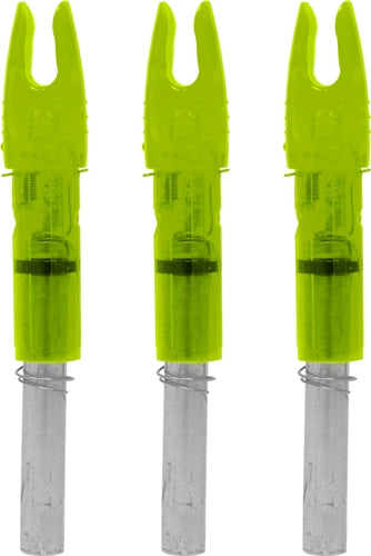 Lumenok Lighted Nock - Gt-series Green 3pk