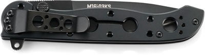 Crkt M16-03ks 3.5" Plain Edge - Spear Point Black Blade