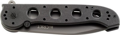 Crkt M21-04g 3.875" Deep - Bellied Black Spear Point