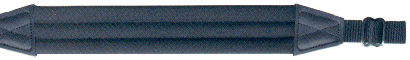 Butler Creek Padded Sling - 1"x48" Black