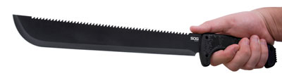 Sog Machete Sogfari 13" - Black W/sheath