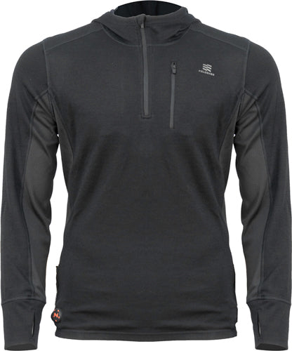 Mobile Warming Men's Merino - Heated Shirt Black Xx-large!