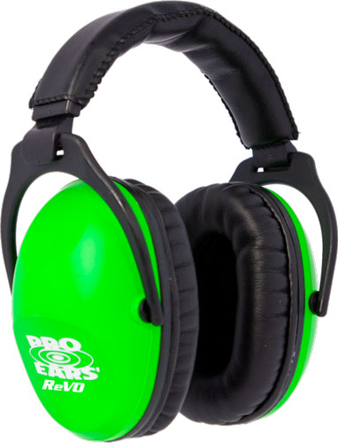Pro Ears Revo Ear Muff - Passive Neon Green!