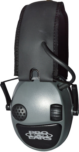 Pro Ears Silver 22 Ear Muff - Electronic W/padded Base Blk!