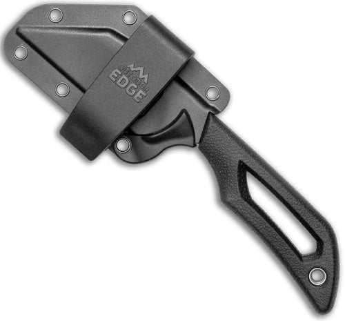 Outdoor Edge Pivot 2.6" Fixed - Wharncliffe Blk/ss W/sheath