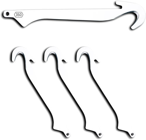 Outdoor Edge Replacement Blade - Gutting Blade Pack 4 Blades