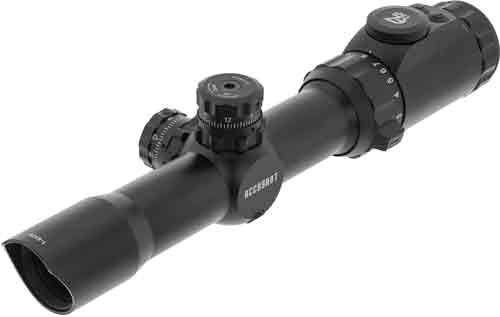 Utg Scope 1-8x28 30mm Mrc/ie - Bg4 Reticle W/accu-sync Rings