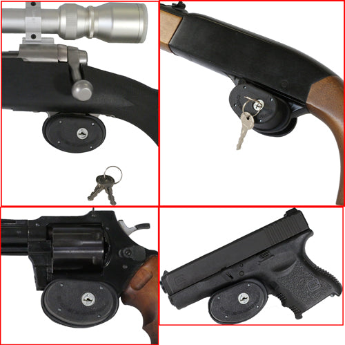 Regarl Trigger Guard Gun Lock - 1-pk W/2 Keys Ca Approved