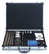 Dac Dlx Universal Cleaning Kit - W/aluminum Case 61 Pcs.