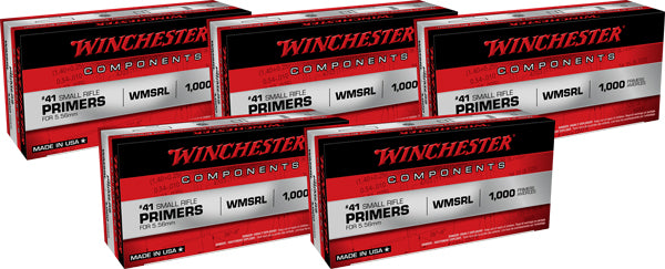 Winchester Primers 41 Para - Rifle 5000 Pack Case
