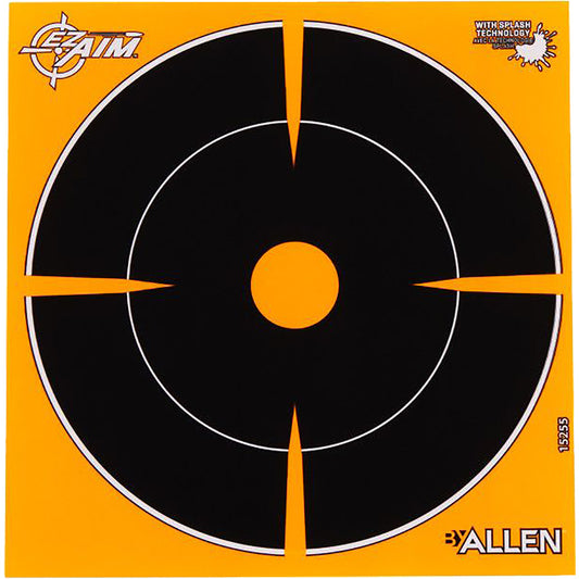 EzAim Splash Bullseye Adhesive Targets 6 in. 12 pk.