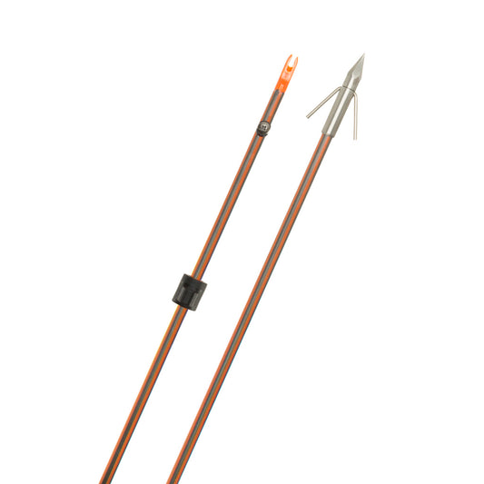 Fin Finder Hydro Carbon IL Bowfishing Arrow withBig Head Point