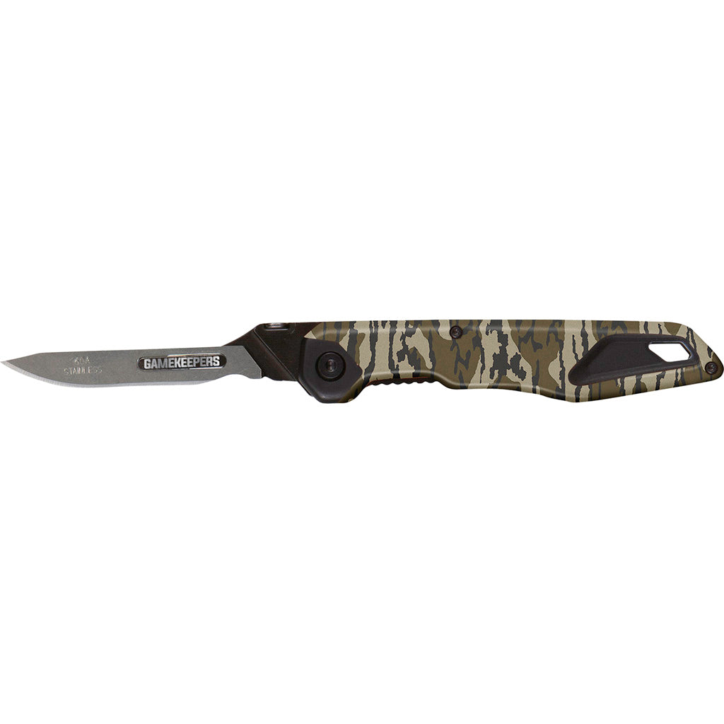 Gamekeeper Switch-Back Knife Mossy Oak Bottomland