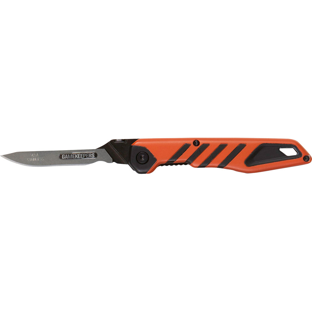 Gamekeeper Switch-Back Knife Orange and Black