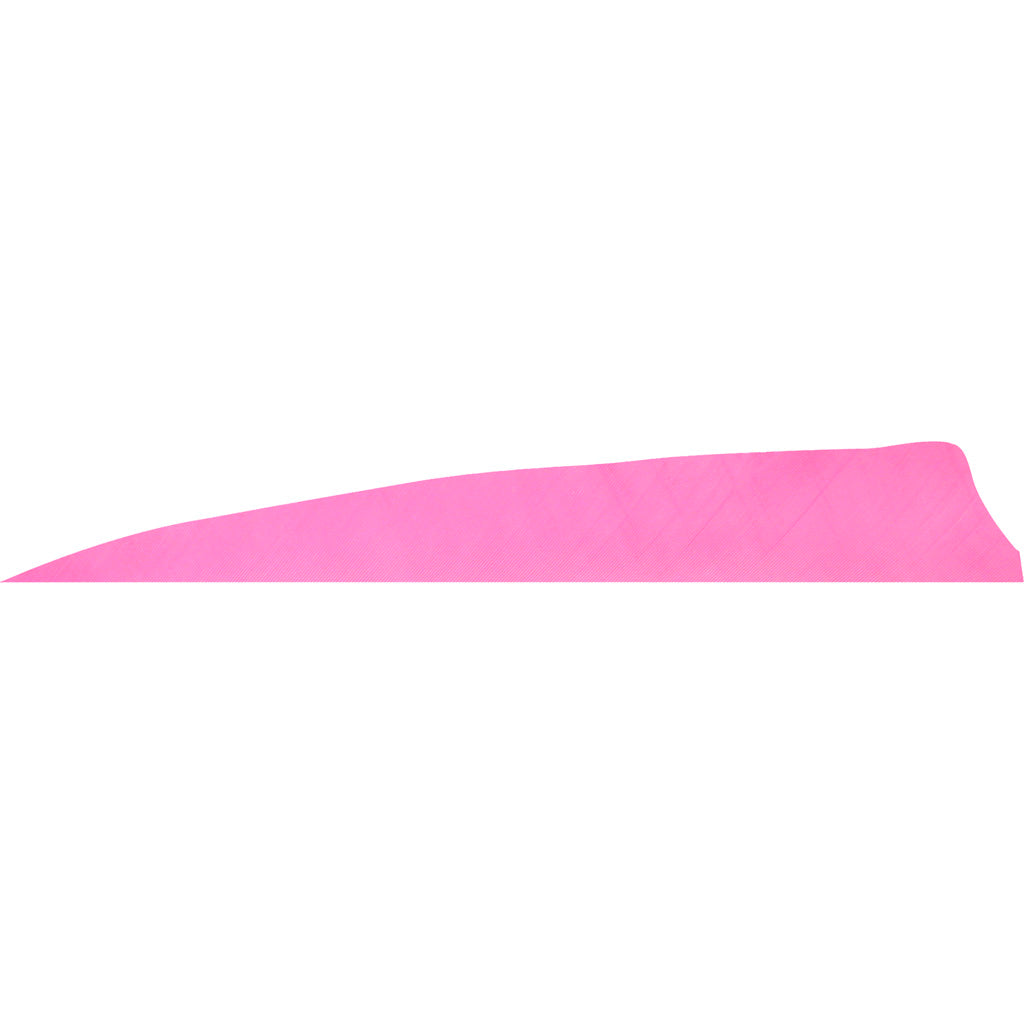 Gateway Shield Cut Feathers Flo Pink 4 in. LW 50 pk.