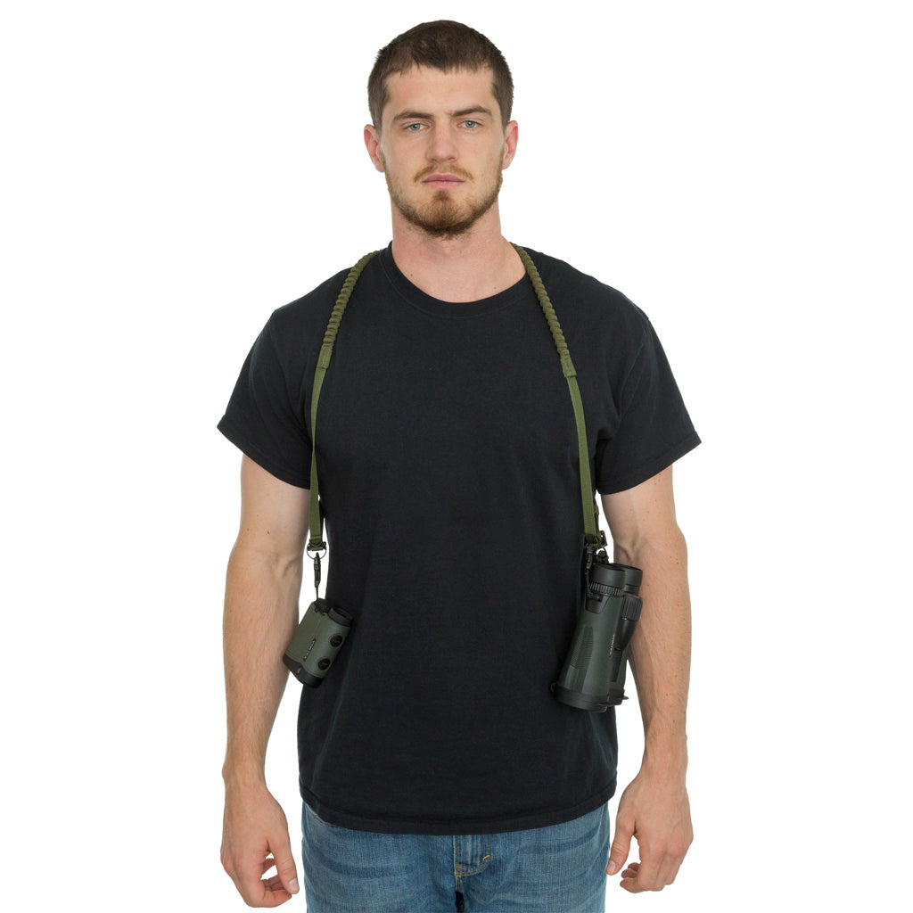 Elevation Dual Bino Harness Green/Black