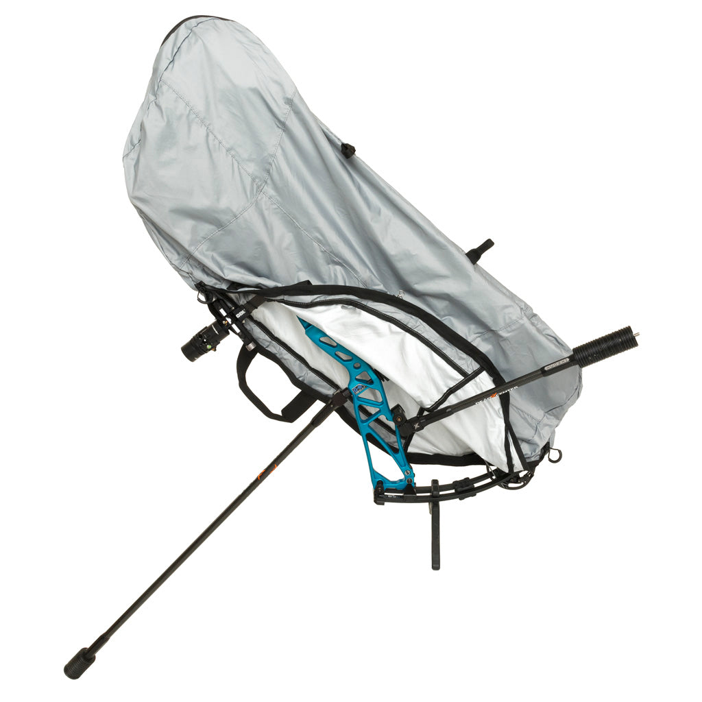 Elevation Packable Bow Cover Grey 39 in.