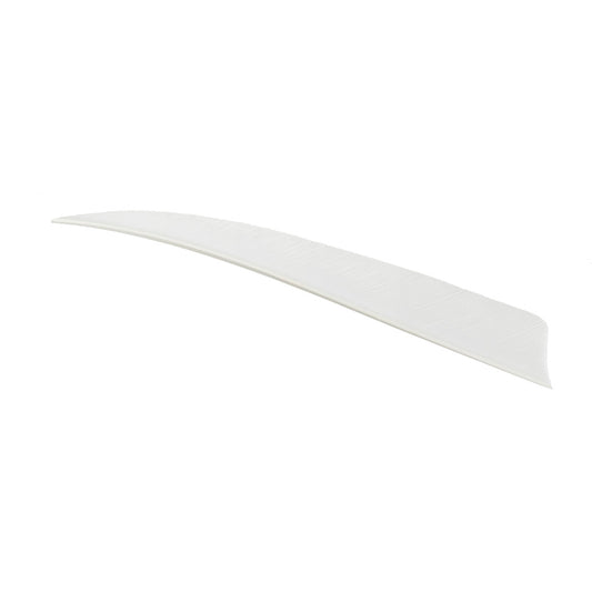 Trueflight Shield Cut Feathers White 4 in. RW 100 pk.