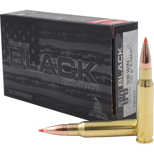 HORNADY BLACK 308 WIN 155GR