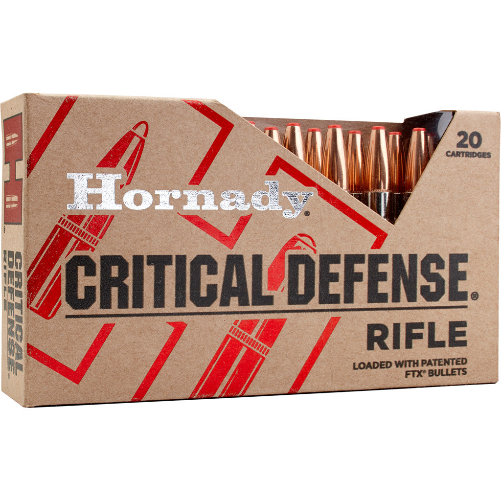 Hornady Critical Defense Rifle Ammo 223 Rem. 55 gr. FTX 20 rd.